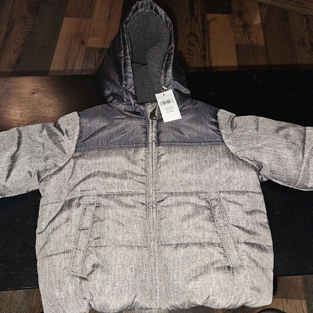 Infant boys Size 3-6 months Winter puffer jacket Baby Gap NWT